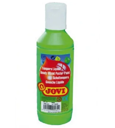 Tempera liquida jovi escolar 250 ml verde medio