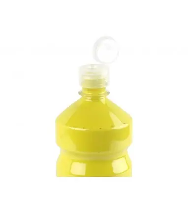 Tempera liquida liderpapel escolar 1000 ml amarillo limon