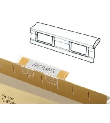 Tira de papel para visores pack de 250 etiquetas