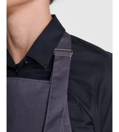 Delantal largo BOST en poliéster reciclado y algodón reciclado