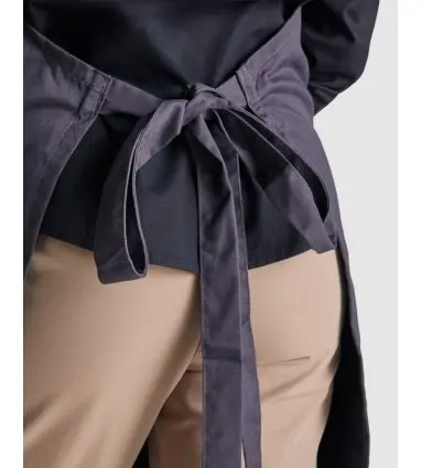 Delantal largo BOST en poliéster reciclado y algodón reciclado