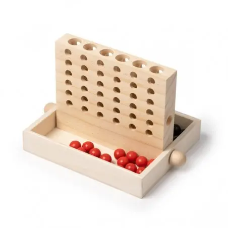 Juego de 4 en raya VICOS de madera