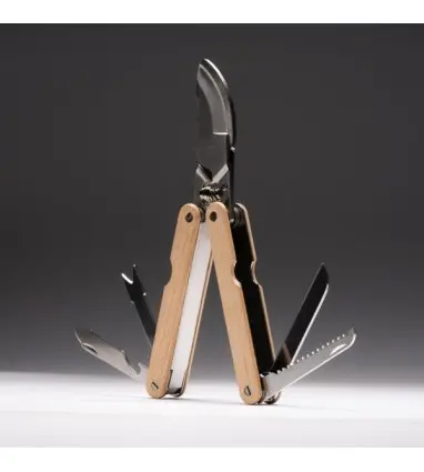 Multiherramientas FELOS con tijera para podar, navaja, sierra, lima, destornillador y abridor