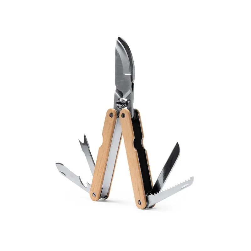 Multiherramientas FELOS con tijera para podar, navaja, sierra, lima, destornillador y abridor