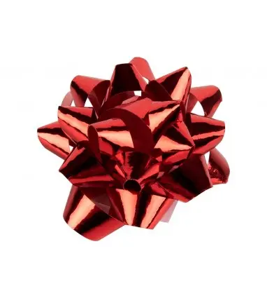 Lazo liderpapel fantasia pequeño metalizado tubo de 12 unidades colores surtidos