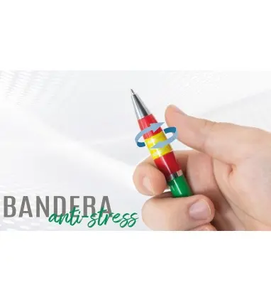 BOLIGRAFO ANTIESTRÉS BANDERA ESPAÑA