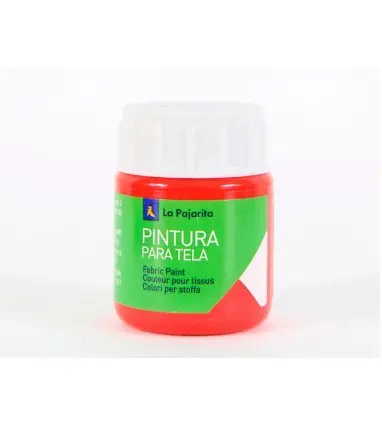 Pintura para tela la pajarita escarlata 25 ml