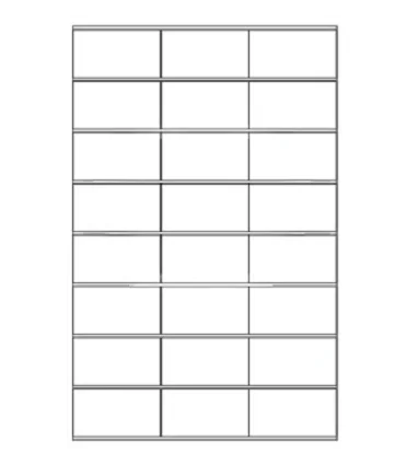 Etiqueta adhesiva apli 1273 tamaño 70x37 mm fotocopiadora laser ink-jet caja con 100 hojas din a4