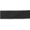 Cinta para Medalla Negra de 1cm de ancho y 80 cm de largo con enganche Metálico