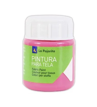 Pintura para tela la pajarita magenta 25 ml