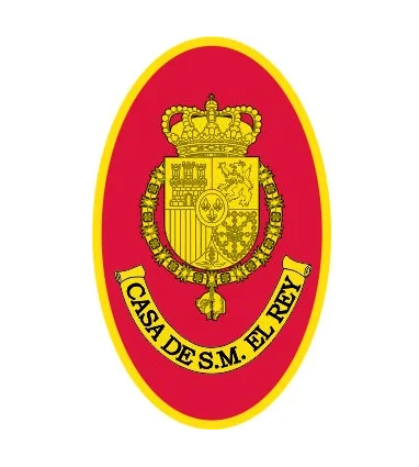 Pegatina Casa Real Felipe VI Ovalado Con Orla