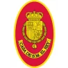 Pegatina Casa Real Felipe VI Ovalado Con Orla