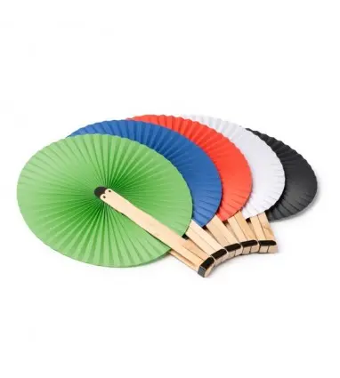 Abanico Paipai plegable TAO con varillas de madera