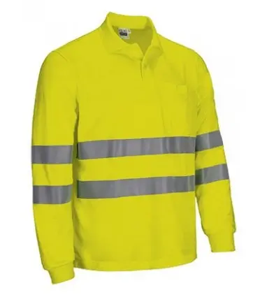 Polo Alta Visibilidad de Manga Larga BUCKLAND