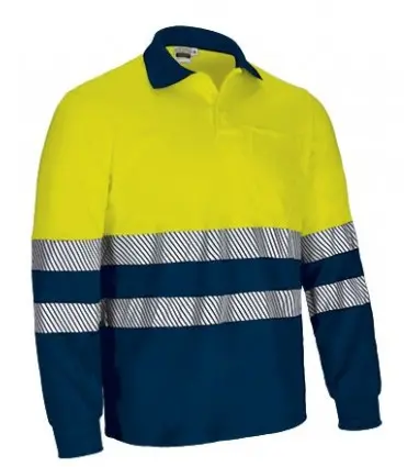 Polo de Alta Visibilidad de Manga Larga ALBURY