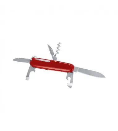 Navaja Multiusos Mansni con 8 Funciones de Acero Inoxidable