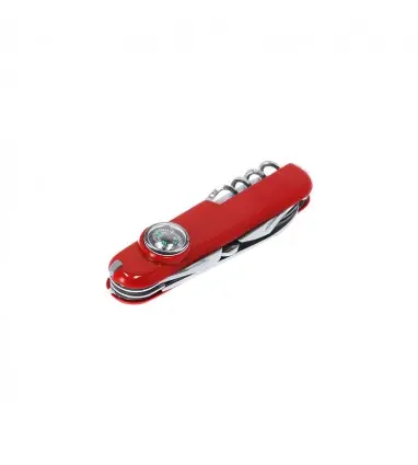 Navaja Multiusos Mixtil con 10 Funciones como brújula y Acero Inoxidable