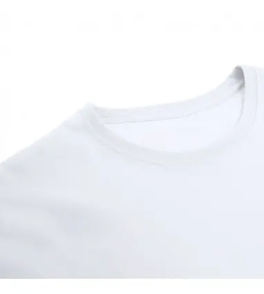 Camiseta Adulto Blanca Stiles 100% Algodón Ring Spun