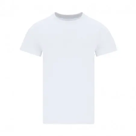 Camiseta Adulto Blanca Stiles 100% Algodón Ring Spun