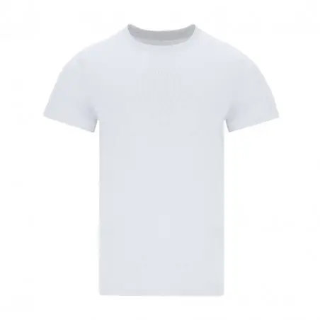 Camiseta Adulto Blanca Perkins 100% Algodón Ring Spun