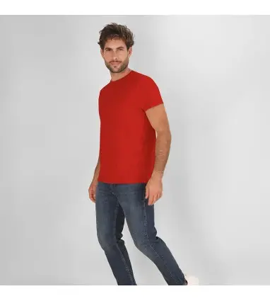 Camiseta Adulto Color Perkins 100% Algodón Ring Spun Single Jersey 190 g/ m2