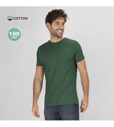 Camiseta Adulto Color Perkins 100% Algodón Ring Spun Single Jersey 190 g/ m2