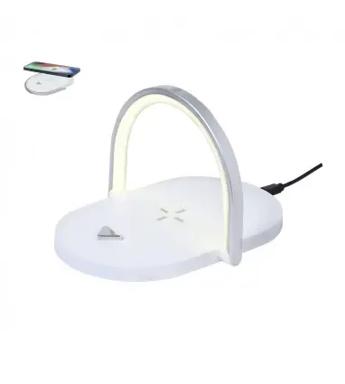 Lámpara Multifunción Cranston con 32 Ledes e Intensidad de Luz Regulable con Cargador Inalámbrico