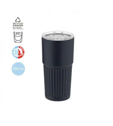 Vaso Térmico Gillan de 500 ml de Acero Inoxidable Reciclado
