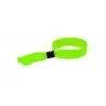 Pulsera Fluorescente Clasmy Ajustable con Cierre de Seguridad de Poliéster y ABS
