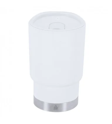 Vaso Térmico Clancy de 380 ml de PP Reciclado y Acero Inoxidable Reciclado