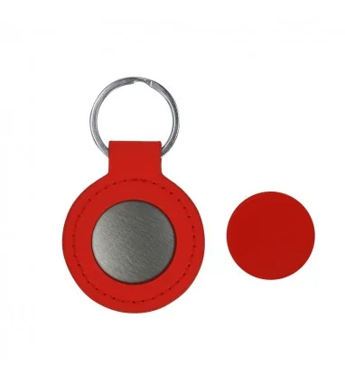 Llavero Puckler de PU y Metal