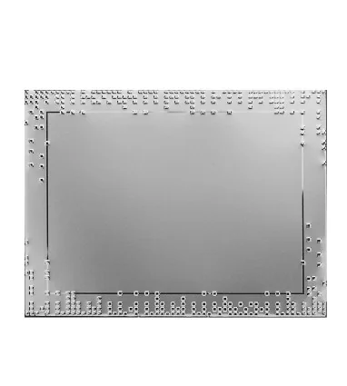 Chapa de sublimación para Placa Conmemorativa puntitos