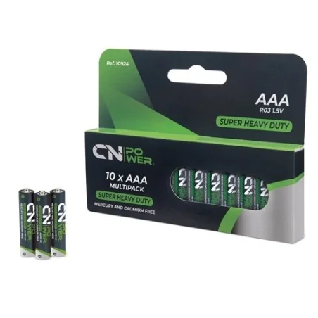 PACK DE PILAS R03-AAA CN POWER (10 UNIDADES)
