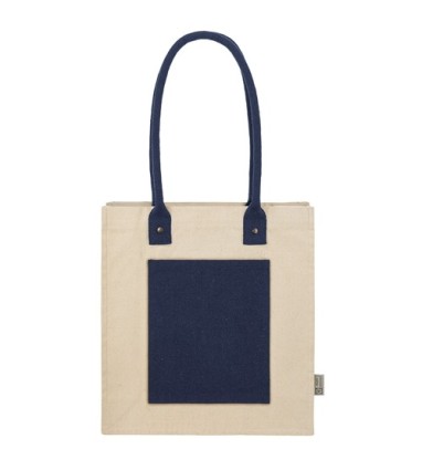 Bolsa de algodón canvas reciclado de 350grs con asa larga SURAT