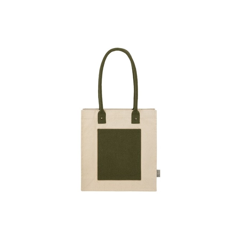 Bolsa de algodón canvas reciclado de 350grs con asa larga SURAT