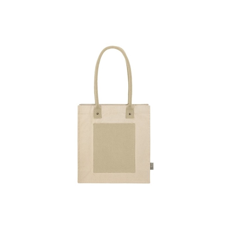 Bolsa de algodón canvas reciclado de 350grs con asa larga SURAT
