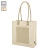 Bolsa de algodón canvas reciclado de 350grs con asa larga SURAT