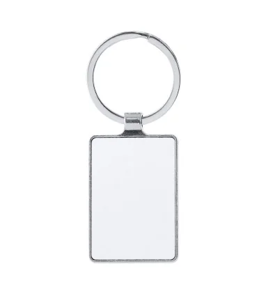 Llavero de Metal de Sublimación Fimux con forma de circulo o rectangulo