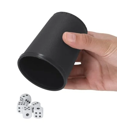 Juego de dados con cubilete Layshi