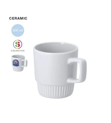 Taza Sublimación Rolyan de 300 ml de Cerámica