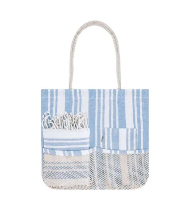 Set de bolsa, neceser y pareo Bekoran