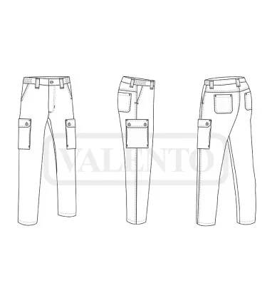 Pantalón de trabajo multibolsillos RIVER