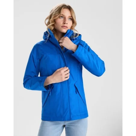 Parka acolchada con capucha AMERICA WOMAN de mujer