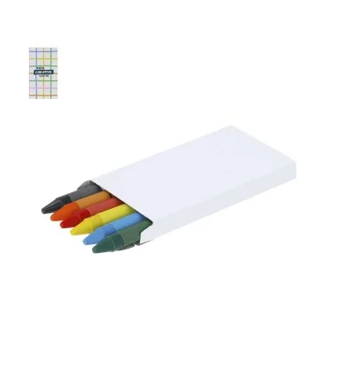 Caja de 6 Ceras Cucko presentado en caja de cartón blanca