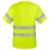 CAMISETA CON BOLSILLO Y BANDAS REFLECTANTES KRZ Amarillo