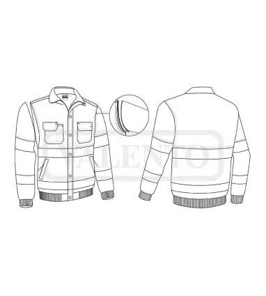 Chaqueta desmontable Alta Visibilidad DONEGAL