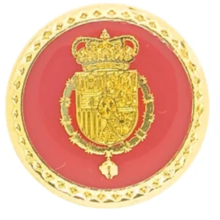 Pin Casa Real Felipe VI Fondo Rojo-Carmesi con envío incluido