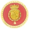 Pin Casa Real Felipe VI Fondo Rojo-Carmesi con envío incluido