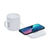 Calentador de Tazas con Cargador Wasoox y con taza de 370 ml de cerámica