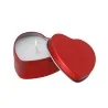 Vela Aromática Linxo de Aroma Vainilla de Aluminio con forma de corazón